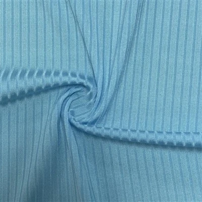 Spandex trikotaj qovurg'a mato